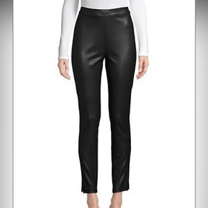 BNWT H Halston Faux Leather Pants